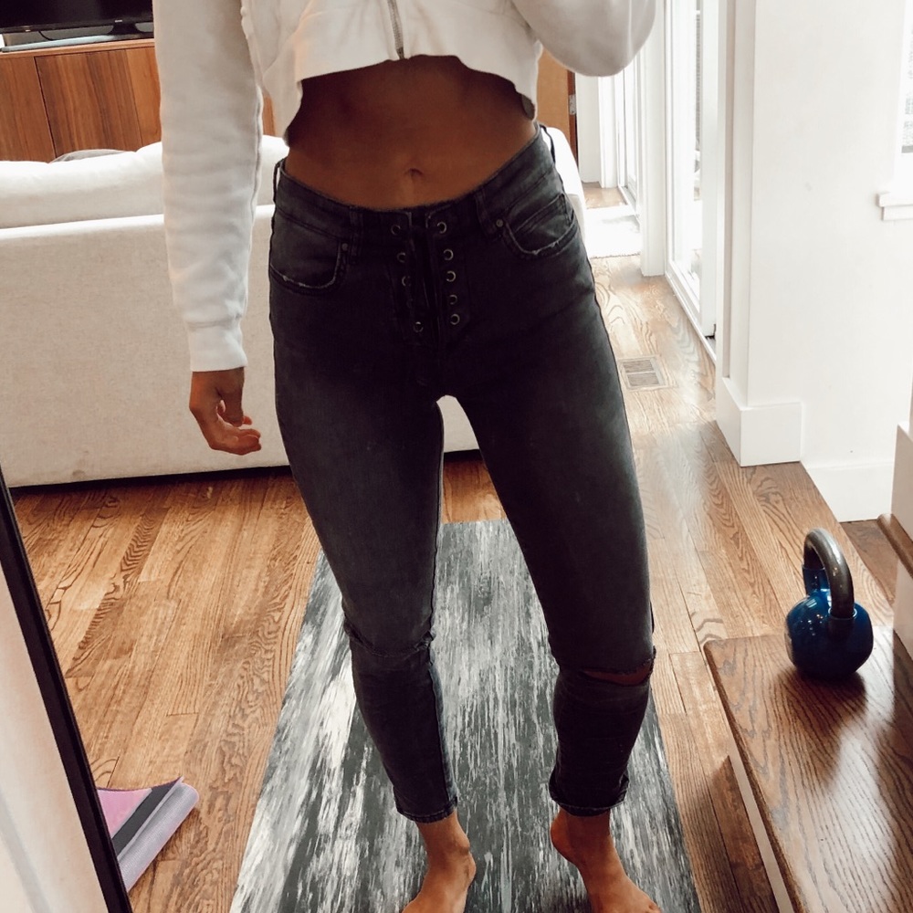 Billabong lace up jeans